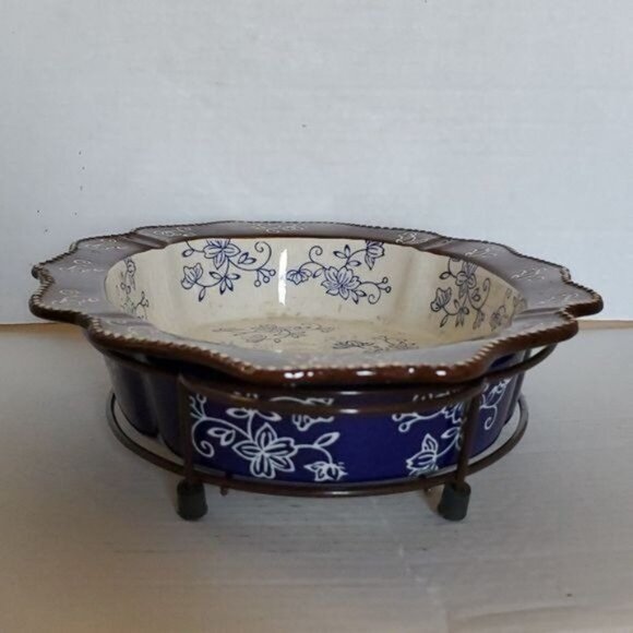 1½ Quart Temptations Casserole Ovenware Bakeware Cookware Baking Dish WIRE RACK - Picture 5 of 16